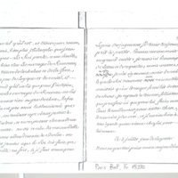 Lettre de D'Alembert à Mlle Lespinasse, 1er juillet 1763