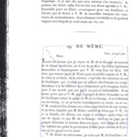 Lettre de D'Alembert à Frédéric II, 19 mai 1766