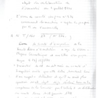 Lettre de D'Alembert à Vausenville, 20 janvier 1779