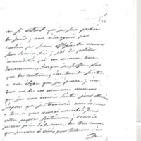 Lettre de Mme Vichy Chamron (Saint-Georges) à D'Alembert, 1773