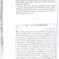 Lettre de D'Alembert à Frédéric II, 15 décembre 1775