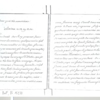 Lettre de D'Alembert à Mlle Lespinasse, 26 juillet 1763