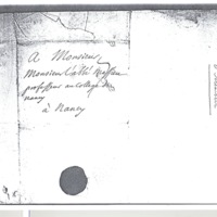 Lettre de D'Alembert à Massieu, 5 janvier 1776