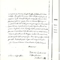 Lettre de D'Alembert à Odar, 16 septembre 1762