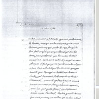 Lettre de Voltaire à D'Alembert, 19 septembre 1764