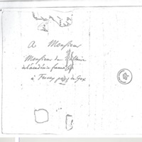 Lettre de D'Alembert à Voltaire, 9 novembre 1769