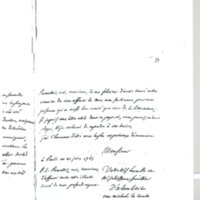 Lettre de D'Alembert à Birch, 21 juin 1765