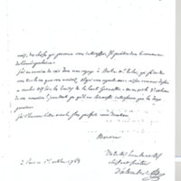 Lettre de D'Alembert à Lagrange, 1er octobre 1763