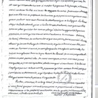 Lettre de Castillon à D'Alembert, 30 avril 1767