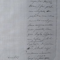 Lettre de D'Alembert à Bayer Perez, 20 février 1773