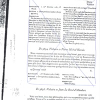 Lettre de Voltaire à D'Alembert, 30 janvier 1767