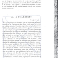 Lettre de D'Alembert à Frédéric II, 3 janvier 1771