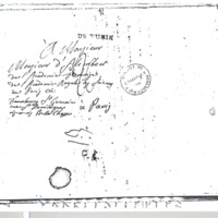Lettre de Lagrange à D'Alembert, mars 1766
