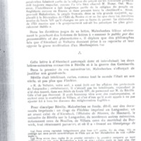 Lettre de Malesherbes à D'Alembert, août 1779