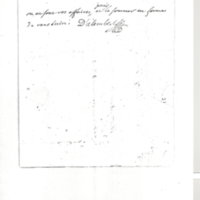 Lettre de D'Alembert à Adhemar, septembre 1746