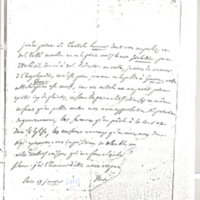 Lettre de D'Alembert à Vernes, 15 janvier 1758