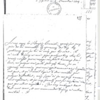Lettre de Lagrange à D'Alembert, 25 juin 1779