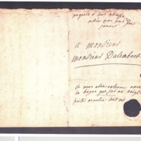 Lettre de Mlle Lespinasse à D'Alembert, 2 juin 1774