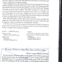 Lettre de Voltaire à D'Alembert, 18 janvier 1763