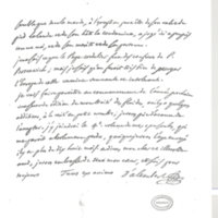 Lettre de D'Alembert à Frisi, 18 décembre 1769