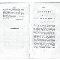 Lettre de Tressan à D'Alembert, 7 mars 1770