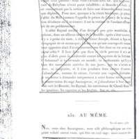 Lettre de Frédéric II à D'Alembert, 23 mars 1782
