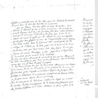 Lettre de La Motte à D'Alembert, 23 août 1783