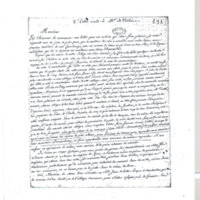 Lettre de Ribotte Charon à D'Alembert, 16 décembre 1766