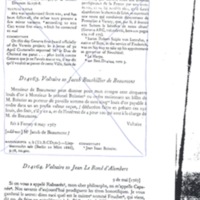 Lettre de Voltaire à D'Alembert, 9 mai 1767