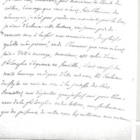 Lettre de D'Alembert à Crillon Louis Athanase, 1771