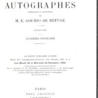 Lettre de D'Alembert à Malesherbes, 23 août 1775