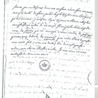 Lettre de D'Alembert à Voltaire, 6 décembre 1768