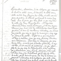 Lettre de Tronchin à D'Alembert, 28 décembre 1757