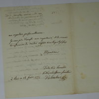 Lettre de Anisson Duperron à D'Alembert, 24 février 1775