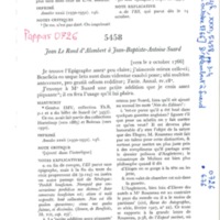 Lettre de D'Alembert à Suard Jean Baptiste Antoine, 2 octobre 1766