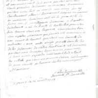 Lettre de Mme Corneille (Rosset) à D'Alembert, 14 avril 1778