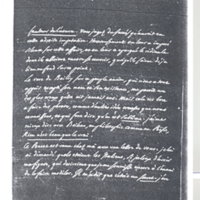 Lettre de D'Alembert à Voltaire, 25 avril 1776
