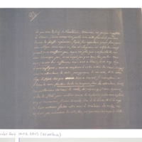 Lettre de D'Alembert à Espagnac Marc René, 23 juin 1778