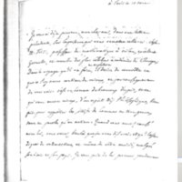 Lettre de D'Alembert à Hume David, 10 août 1766