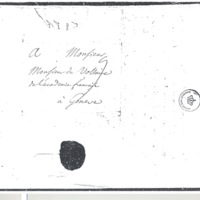 Lettre de D'Alembert à Voltaire, 13 décembre 1756