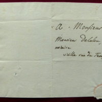 Lettre de D'Alembert à Delaleu, 6 juillet 1770