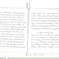 Lettre de D'Alembert à Mlle Lespinasse, 10 juin 1763