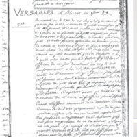 Lettre de Ostervald à D'Alembert, 1er juin 1779
