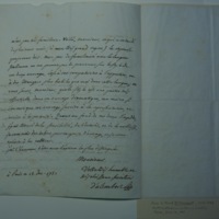 Lettre de D'Alembert à Un dramaturge italien, 12 décembre 1781