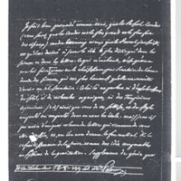 Lettre de D'Alembert à Voltaire, 6 mars 1777