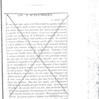 Lettre de D'Alembert à Frédéric II, 21 juin 1782