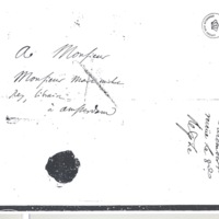 Lettre de D'Alembert à Rey, 1er septembre 1758