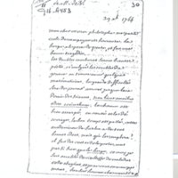 Lettre de Voltaire à D'Alembert, 29 décembre 1766