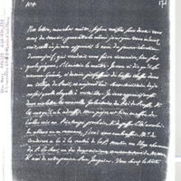 Lettre de D'Alembert à Voltaire, 23 novembre 1776