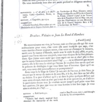 Lettre de Voltaire à D'Alembert, 3 avril 1765
